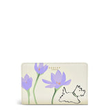 Radley Spring Bulbs Med Bifold Purse Chalk