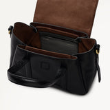 Radley The Chancery Small Flapover Grab Bag In Black