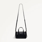 Radley The Chancery Small Flapover Grab Bag In Black