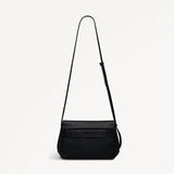 Radley The Christina Small Flapover Cross Body In Black