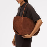 Radley The Compton Medium Ziptop Shoulder Bag in Russet