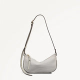 Radley The Iris Small Ziptop Crossbody Bag In Snow