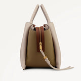 Radley The Romilly Large Ziptop Grab Bag in Salt