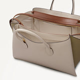 Radley The Romilly Large Ziptop Grab Bag in Salt