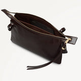 Radley The Romilly Medium Ziptop Crossbody Bag In Dark Oak
