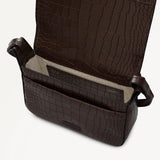 Radley Westwell Lane Small Flapover Crossbody Bag In Dark Oak