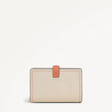 Radley Willis Street Colourblock Medium Bifold Purse In Steel
