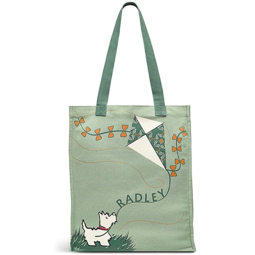 Radley London Women s Kite Flying Medium Open Tote Bag Green