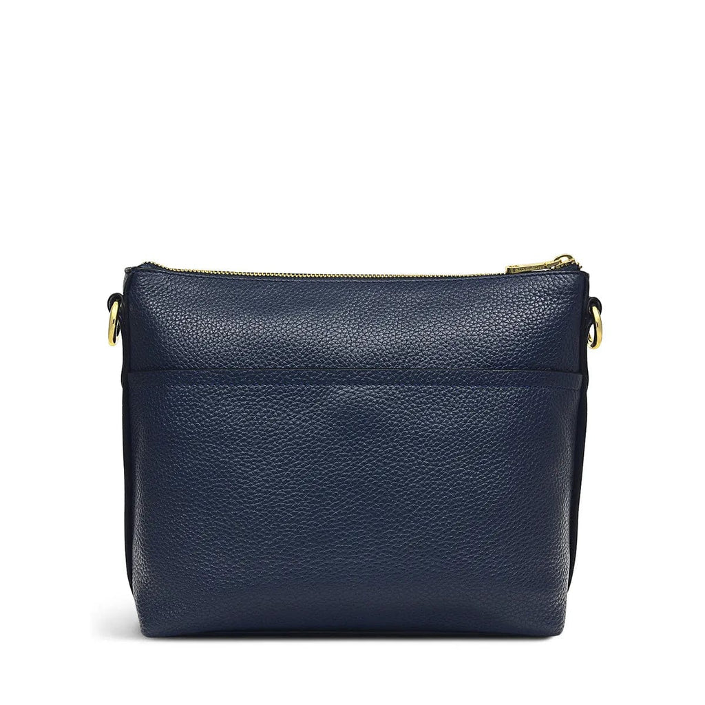 Radley London Wood Street 2.0 Medium Zip Top Cross Body Bag Ink Blue