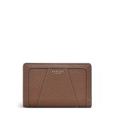 Radley Wood Street 2.0 Medium Ziptop Purse Tortoise