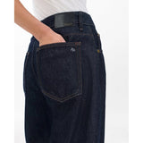 Rag & Bone Charlie Ankle Barrel Jeans Lightweight Rigid In Twilight Rinse