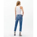 rag & bone Dre Low-rise Slim Boyfriend Jean in Julienne Blue