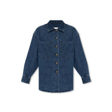 Rag & Bone Drop-Shoulder Button-Up Denim Jacket