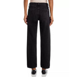 rag & bone Featherweight Baggy Dre Low Rise Boyfriend Jeans In Jet Black