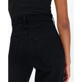 rag & bone Hadley Wide-Leg Jeans Epic In Black