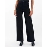 rag & bone Hadley Wide-Leg Jeans Epic In Black