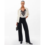 rag & bone Hadley Wide-Leg Jeans Epic In Black