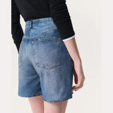 rag & bone Miramar Kaia Shorts In Cosmos