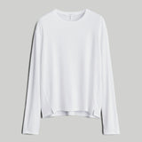 Rag & Bone The Hudson Fine Knit Sweater in White