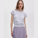 rag & bone The Slub Tee In Lavender Mist