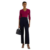 Lauren Ralph Lauren Cable-knit Cricket Jumper in Fuchsia Berry