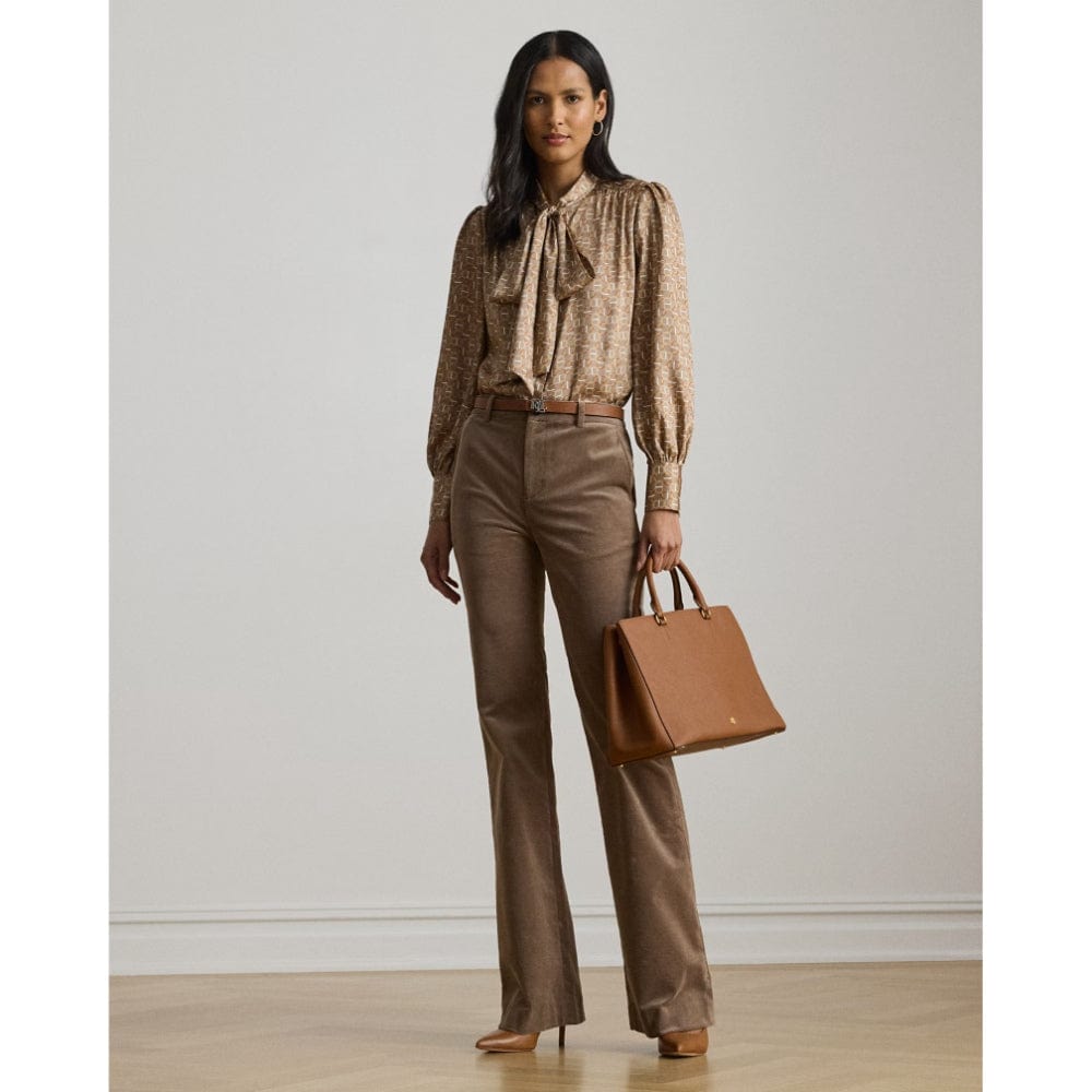 ralph lauren tie blouse