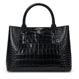 Lauren Ralph Lauren Holiday Marcy 26 Satchel In Black