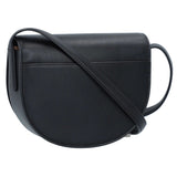 Lauren Ralph Lauren Leather Medium Witley Crossbody In Black