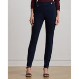 Lauren Ralph Lauren Ponte Ankle Trouser In Lauren Navy