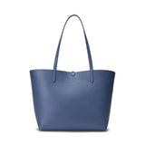 Lauren Ralph Lauren Reversable Medium Tote In Indigo Dusk/ Antibes Bloom