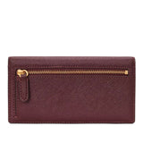 Lauren Ralph Lauren Slim Wallet Medium In Pinot Noir