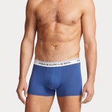 Polo Ralph Lauren Classic Stretch-Cotton Trunk 3-Pack in Green,Blue,Navy