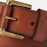 Polo Ralph Lauren Men's Pony Keeper Belt In Tan
