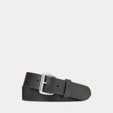 Polo Ralph Lauren Tumbled Leather belt in Black