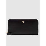 Ralph Lauren Large Zip Wallet In Black