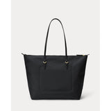 Ralph Lauren Nylon Large Keaton Tote Bag In Black