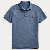 Ralph Lauren Slim Fit Mesh Polo Shirt Royal Heather