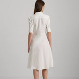Lauren Ralph Lauren Linen Shirtdress In White