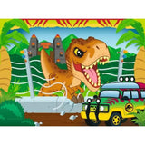 Jurassic World Explorers - 12 + 16 + 20 + 24 Pieces Puzzle
