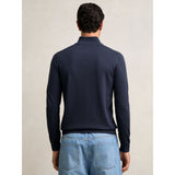 Reiss Blackhall Merino Wool Half-Zip Jumper in