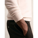 Reiss Blackhall Merino Wool Half-Zip Jumper In Beige