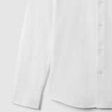 Reiss Greenwich Slim-Fit Button-Down Collar Cotton Oxford Shirt in White