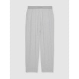 Reiss Hugo Cotton Jersey Logo-Waistband Joggers with Stretch in Soft Grey