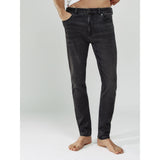 Reiss Maddison Tapered Slim-Fit Jeans in Washed Black