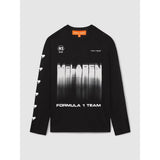 Reiss Pole McLaren F1 Team British GP T-Shirt Unisex Fit in Black