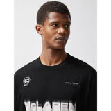 Reiss Pole McLaren F1 Team British GP T-Shirt Unisex Fit in Black