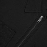 Reiss Roberto Four-Pocket Zip-Through Cardigan in Black