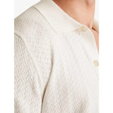 Reiss Thames Textured Knitted Shirt In White