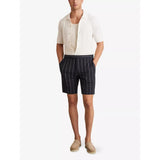 Reiss Thames Textured Knitted Shirt In White
