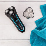 Remington R6 Style Series Aqua Rotary Shaver Black